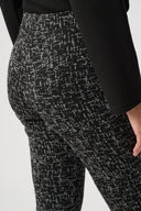 Joseph Ribkoff Abstract Jacquard Straight Pull-On Pants Style 263079