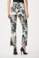 Joseph Ribkoff Abstract Print Pull-On Pants Style 263080