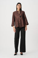 Joseph Ribkoff Animal Trapeze Jacket Style 263084