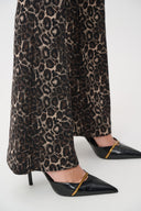 Joseph Ribkoff Animal Print Flare Pull-On Pants Style 263085