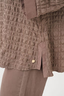 Joseph Ribkoff Bubble Jacquard & Memory Straight Top Style 263095