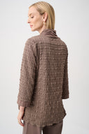 Joseph Ribkoff Bubble Jacquard & Memory Straight Top Style 263095