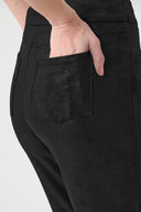 Joseph Ribkoff Foiled Silky Knit Straight Pull-On Pants Style 263104