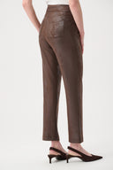 Joseph Ribkoff Foiled Silky Knit Straight Pull-On Pants Style 263104
