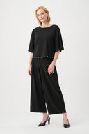 Joseph Ribkoff Flared Top With Pearl Detail Style 263116