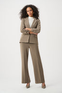 Joseph Ribkoff Melange Silky Knit Straight Blazer Style 263144