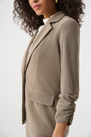 Joseph Ribkoff Melange Silky Knit Straight Blazer Style 263144