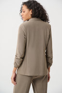 Joseph Ribkoff Melange Silky Knit Straight Blazer Style 263144