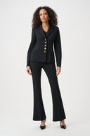 Joseph Ribkoff Fitted Blazer With Statement Buttons Style 263151
