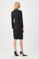 Joseph Ribkoff Mock-Neck Sheath Dress Style 263158