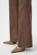 Joseph Ribkoff Faux Suede Flared Pull-On Pants Style 263160
