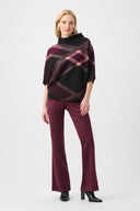 Joseph Ribkoff Faux Suede Flared Pull-On Pants Style 263160