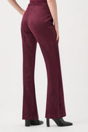 Joseph Ribkoff Faux Suede Flared Pull-On Pants Style 263160