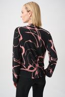 Joseph Ribkoff Abstract Print Straight Top Style 263166