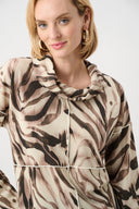 Joseph Ribkoff Animal Print Boxy Tunic Style 263208