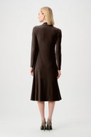 Joseph Ribkoff Melange Silky Knit Wrap Dress Style 263211