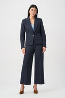 Joseph Ribkoff Lurex Boucle Fitted Blazer Style 263214