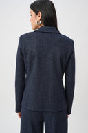 Joseph Ribkoff Lurex Boucle Fitted Blazer Style 263214