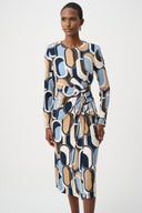 Joseph Ribkoff Printed Wrap Dress Style 263218