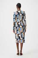 Joseph Ribkoff Printed Wrap Dress Style 263218