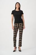 Joseph Ribkoff Abstract Print Pull-On Pants Style 263226