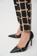 Joseph Ribkoff Abstract Print Pull-On Pants Style 263226