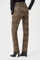 Joseph Ribkoff Abstract Jacquard Knit Pull-On Pants Style 263227