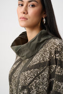 Joseph Ribkoff Abstract Print Boxy Tunic Style 263236