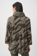 Joseph Ribkoff Abstract Print Boxy Tunic Style 263236