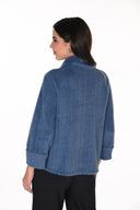 Frank Lyman Cowl Neck Relaxed Fit Jacket Style 263324