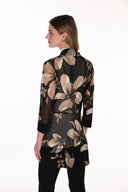 Frank Lyman Floral Print Open-front Top Style 263438