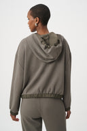 Joseph Ribkoff Hooded Boxy Jacket Style 263624