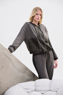 Joseph Ribkoff Hooded Boxy Jacket Style 263624
