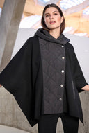 Joseph Ribkoff Quilted Poncho Jacket Style 263627