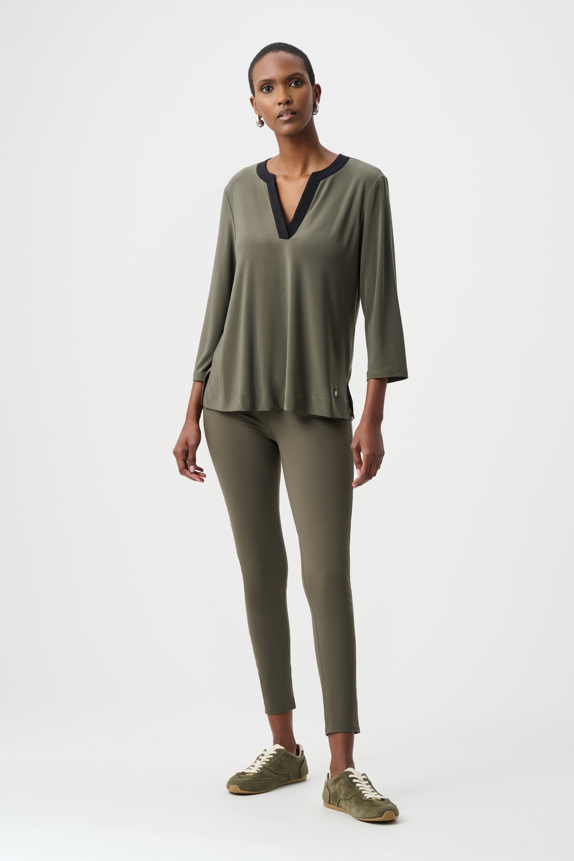 Joseph Ribkoff Color Block Straight Top Style 263629 – Luxetire