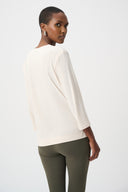 Joseph Ribkoff Color Block Straight Top Style 263629