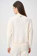 Joseph Ribkoff Sweater Knit Mock-Neck Cocoon Sweater Style 263631