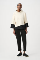 Joseph Ribkoff Color Block Trapeze Top Style 263641