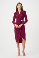 Joseph Ribkoff Signature Sheath Wrap Dress Style 263709