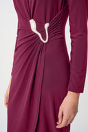 Joseph Ribkoff Signature Sheath Wrap Dress Style 263709