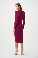 Joseph Ribkoff Signature Sheath Wrap Dress Style 263709