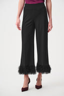 Joseph Ribkoff Signature Wide Leg Pants With Fringe Style 263715