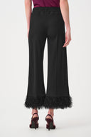 Joseph Ribkoff Signature Wide Leg Pants With Fringe Style 263715