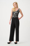 Joseph Ribkoff Signature Pleated Wide-Leg Pants Style 263716