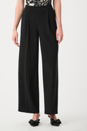 Joseph Ribkoff Signature Pleated Wide-Leg Pants Style 263716