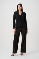 Joseph Ribkoff Signature Sparkle Knit Wide-Leg Pants Style 263726