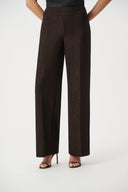 Joseph Ribkoff Signature Sparkle Knit Wide-Leg Pants Style 263726