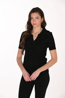  Frank Lyman Open-Knit Top with Rhinestones Style 263732