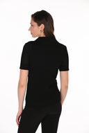 Frank Lyman Open-Knit Top with Rhinestones Style 263732