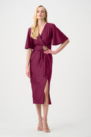 Joseph Ribkoff Signature Dress With Ruched Waistband Style 263733